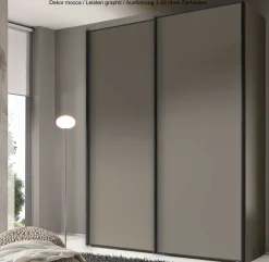 New Staud Sinfonie Plus Kleiderschrank eiche Schwebebetürenschränke