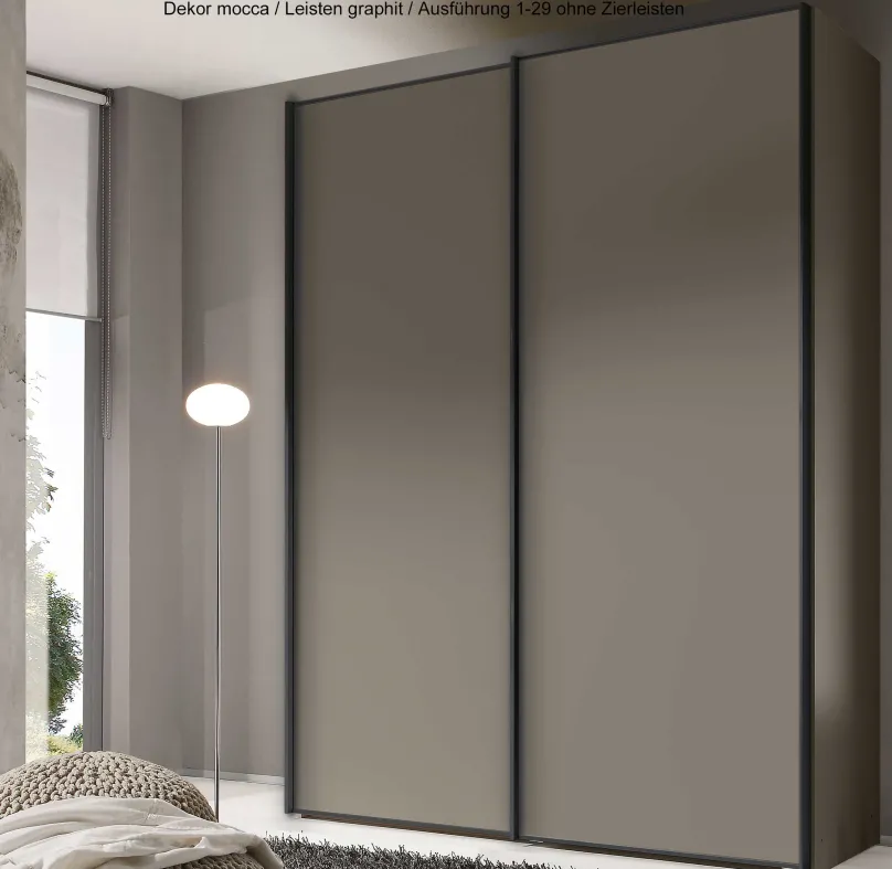 New Staud Sinfonie Plus Kleiderschrank eiche Schwebebetürenschränke