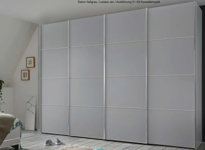 New Staud Sinfonie Plus Kleiderschrank eiche Schwebebetürenschränke