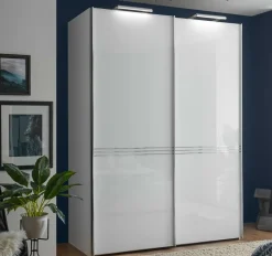 Clearance Staud Sinfonie Plus Schwebetürenschrank weiß Schwebebetürenschränke