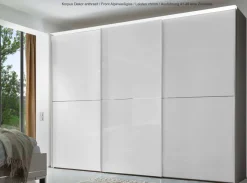 Staud Sinfonie Plus weisser Schwebetürenschrank Schwebebetürenschränke