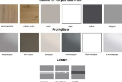 New Staud Sonett Kleiderschrank mit Spiegel Schwebebetürenschränke