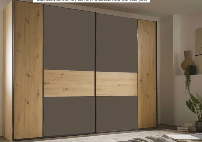 Hot Staud Sonett Schwebetürenschrank 2-türig Schwebebetürenschränke