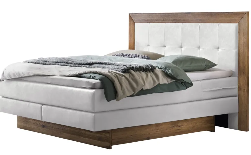 Clearance Texas Boxspringbett mit Holz Boxspringbett