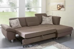 Hot Time Ecksofa mit Sitztiefenverstellung Schlafsofa|Ecksofas