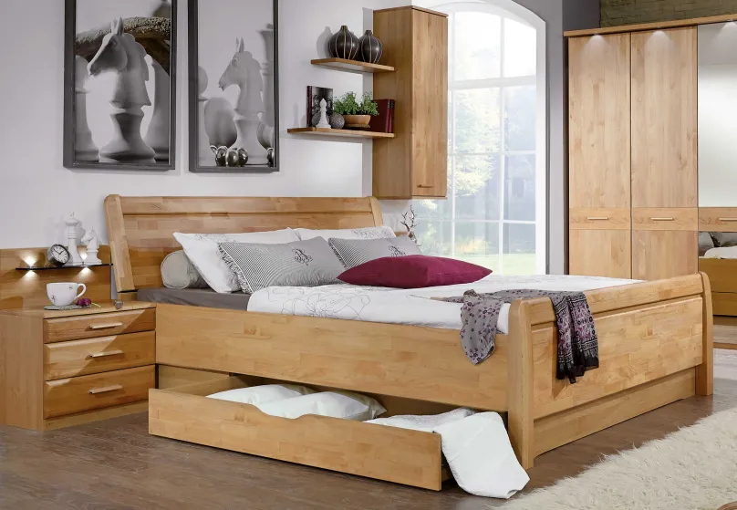 Discount Toledo Bett mit Stauraum Klassisches Bettgestell