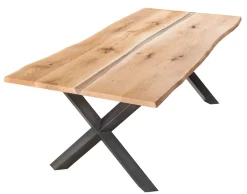 Best TPT Holztisch mit Metallgestell Esstische|Esstische