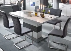 Discount Trento Esstisch weiß Hochglanz Esstische|Esstische
