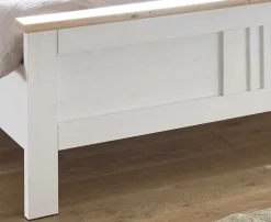 New Trient Bett Landhausstil 100x200 Klassisches Bettgestell