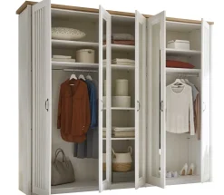 Clearance Trient Kleiderschrank Landhausstil Drehtürenschränke