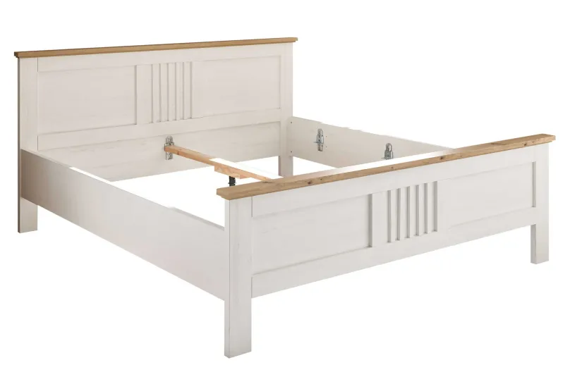 Best Trient Landhaus Bett 180x200 Klassisches Bettgestell