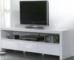 TV Unterschrank schwarz Hochglanz Tv Möbel