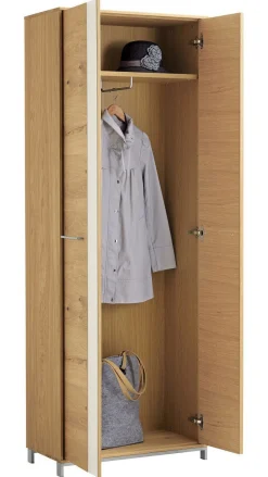 New Vedo Garderobenschrank eiche Garderobenschrank