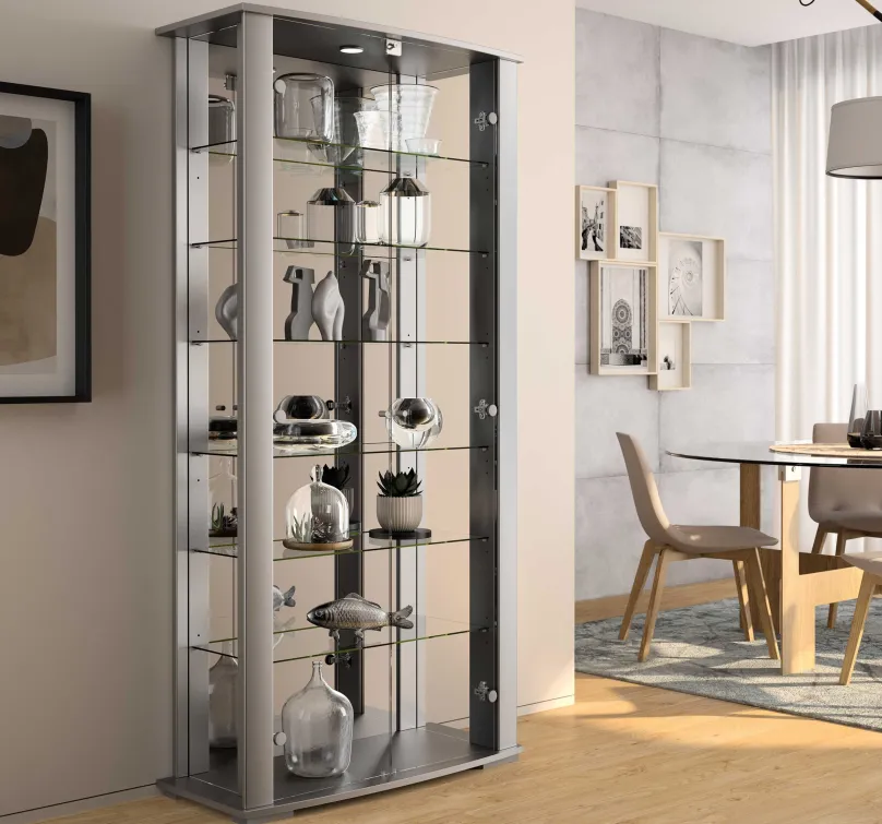Verschließbare Vitrine Vitrinen|Glasvitrinen