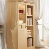Vienna kleiner Wohnzimmerschrank Pinie massiv Vitrinen|Vitrinenschränke