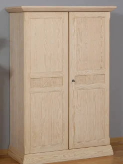 Outlet Vienna Landhaus Garderobe Set Pinie massiv in 4 Farben Garderobenset