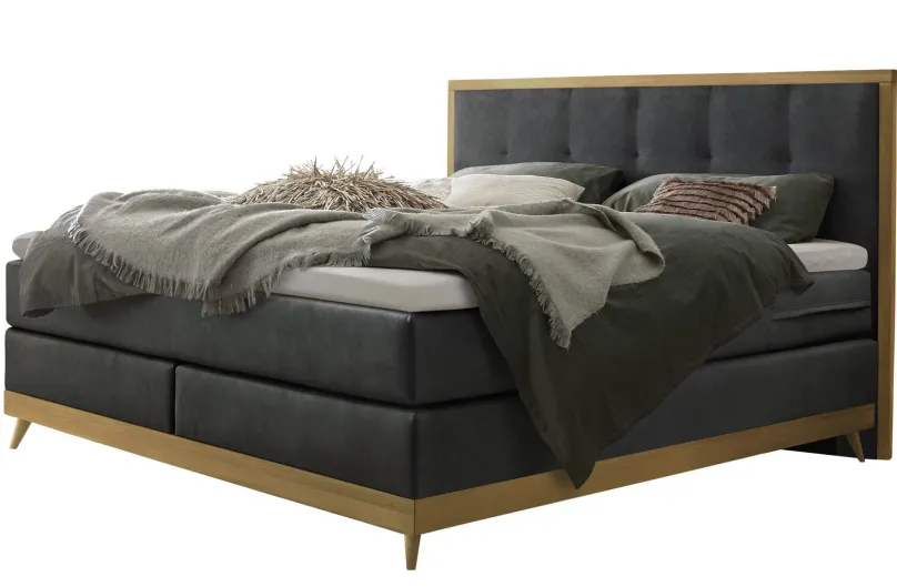 Online Villa Boxspringbett Holzrahmen Boxspringbett
