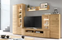Outlet Vilm Wohnwand mit viel Stauraum Wohnwände