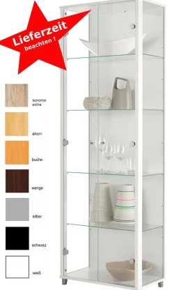 Online Vitrine schwarz und mehr Farben Vitrinen|Glasvitrinen