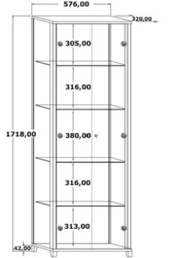 Online Vitrine schwarz und mehr Farben Vitrinen|Glasvitrinen
