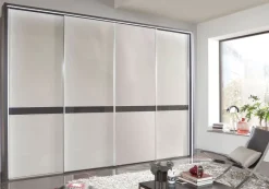 Hot Wiemann Kleiderschrank grau Schwebebetürenschränke