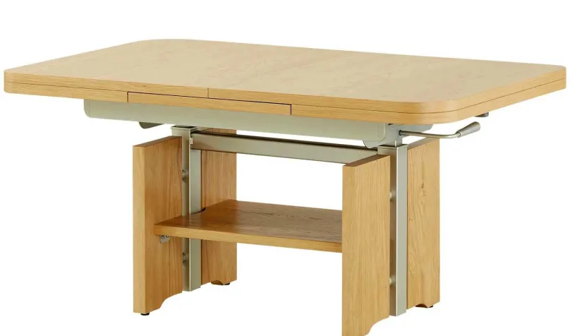Best 2216 Wohnzimmertisch höhenverstellbar und ausziehbar Couchtische|Esstische