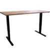 Sale Woodpower Schreibtisch höhenverstellbar mit massiver Tischplatte wildeiche Schreibtische