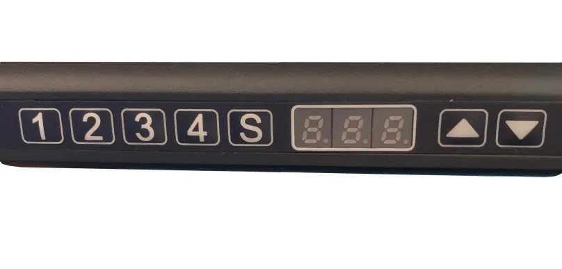 Sale Woodpower Schreibtisch höhenverstellbar mit massiver Tischplatte wildeiche Schreibtische