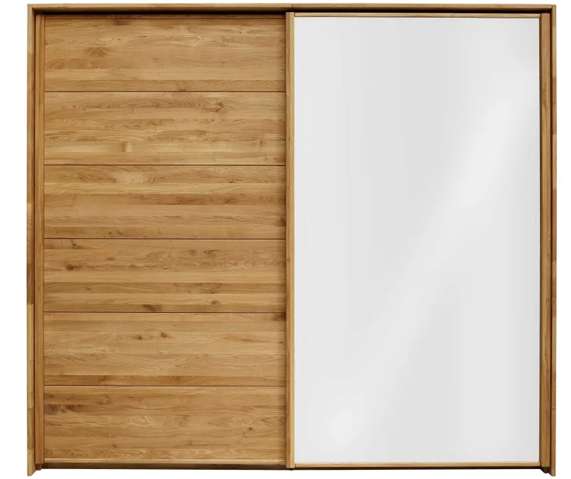 Clearance Woodside Kleiderschrank Massivholz Schwebebetürenschränke