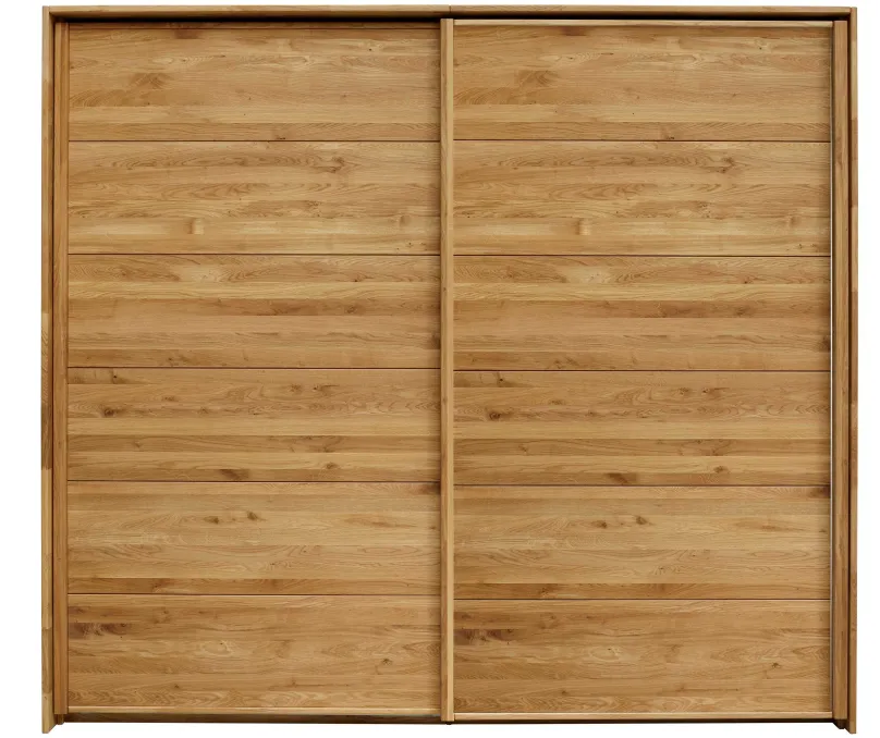 Clearance Woodside Kleiderschrank Massivholz Schwebebetürenschränke