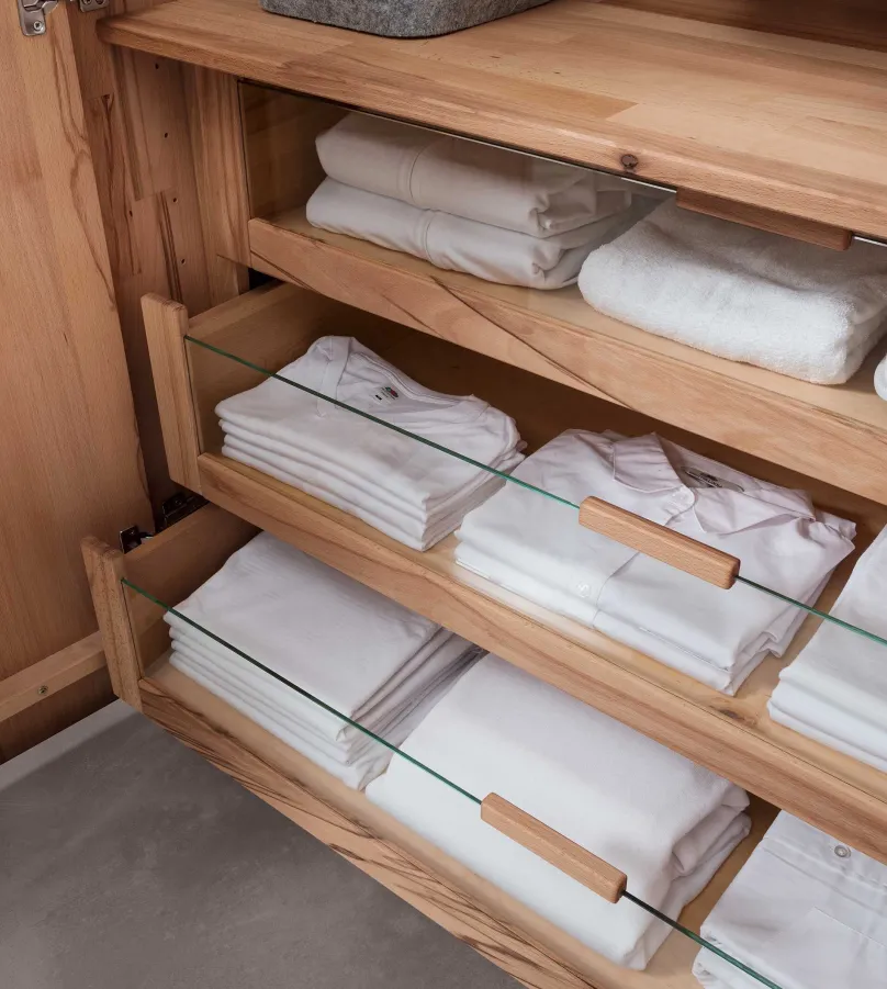 Discount Woodside Kleiderschrank Massivholz Schwebetür Schwebebetürenschränke