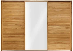 Discount Woodside Kleiderschrank Massivholz Schwebetür Schwebebetürenschränke