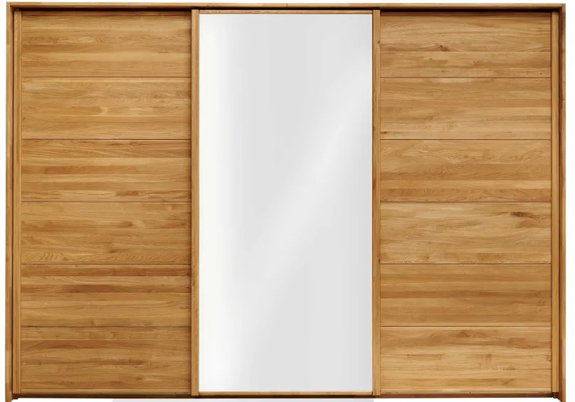 Discount Woodside Kleiderschrank Massivholz Schwebetür Schwebebetürenschränke