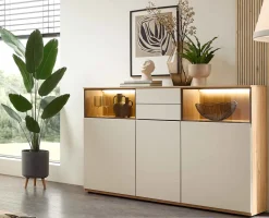 Discount Zudar Highboard Kommode Highboards|Anrichten
